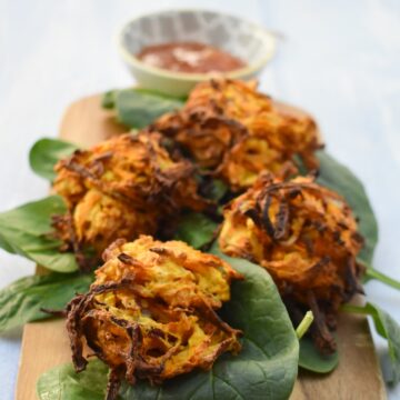 Air Fryer Vegetable Bhajis