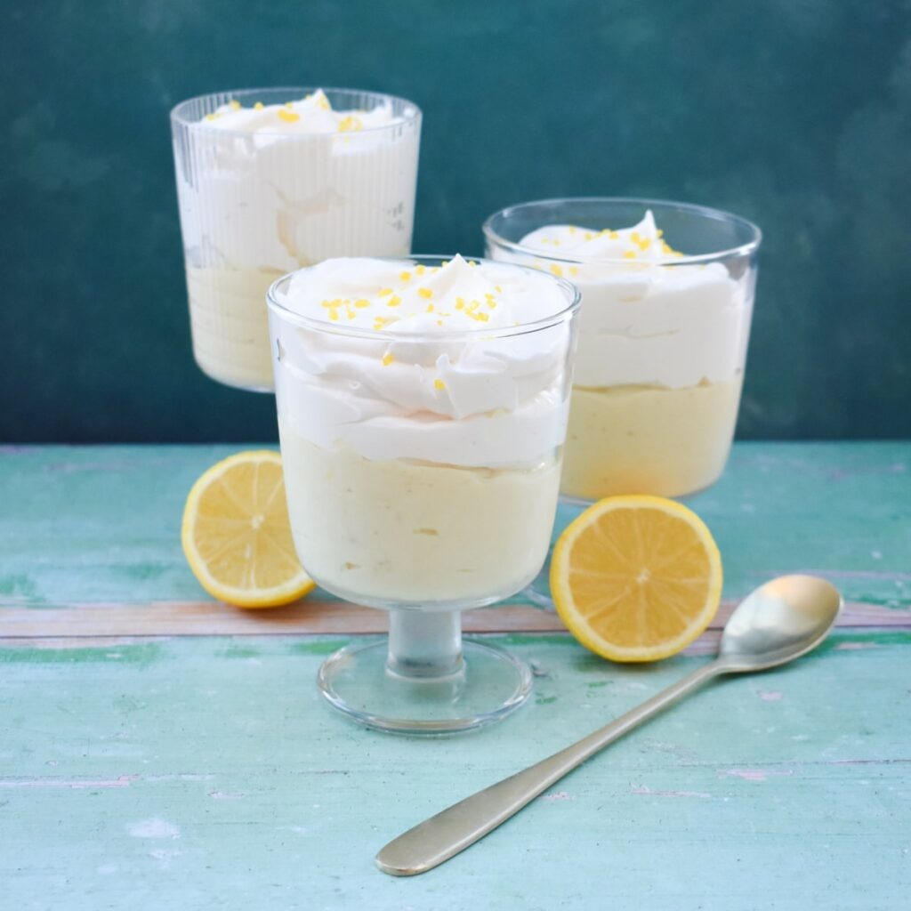 Quick & Easy Vegan Lemon Mousse - Dairy-Free Dessert.